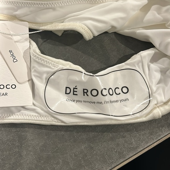 Dé Rococo White Shimmer Bikini - Picture 3 of 3